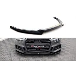 Maxton Front Splitter V.2 Audi S3 Sportback 8V Facelift Gloss Black, Nouveaux produits maxton-design