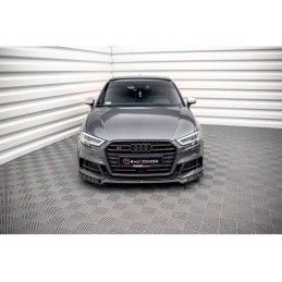 Maxton Front Splitter V.3 Audi S3 Sportback 8V Facelift Gloss Black, Nouveaux produits maxton-design