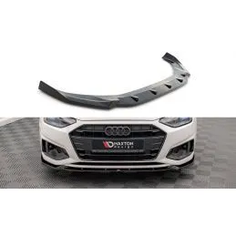 Maxton Front Splitter V.1 Audi A4 B9 Facelift Gloss Black, Nouveaux produits maxton-design