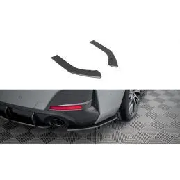 Maxton Street Pro Rear Side Splitters BMW 4 Gran Coupe M-Pack G26 Black-Red, Nouveaux produits maxton-design