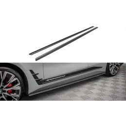 Maxton Street Pro Side Skirts Diffusers BMW 4 Gran Coupe M-Pack G26 Black, Nouveaux produits maxton-design