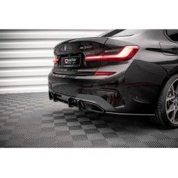 Maxton Street Pro Rear Diffuser BMW 3 M340 G20 / G21 Red, Nouveaux produits maxton-design