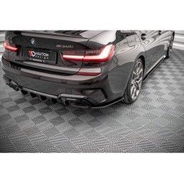 Maxton Street Pro Rear Side Splitters V.2 BMW M340i G20 / G21 Black, Nouveaux produits maxton-design