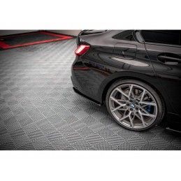 Maxton Street Pro Rear Side Splitters V.2 BMW M340i G20 / G21 Black, Nouveaux produits maxton-design