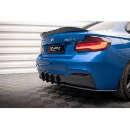 Maxton Street Pro Rear Diffuser BMW 2 M-Pack F22 Red, Nouveaux produits maxton-design