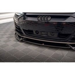 Maxton Front Splitter V.1 Audi e-Tron GT / RS GT Mk1 Gloss Black, Nouveaux produits maxton-design