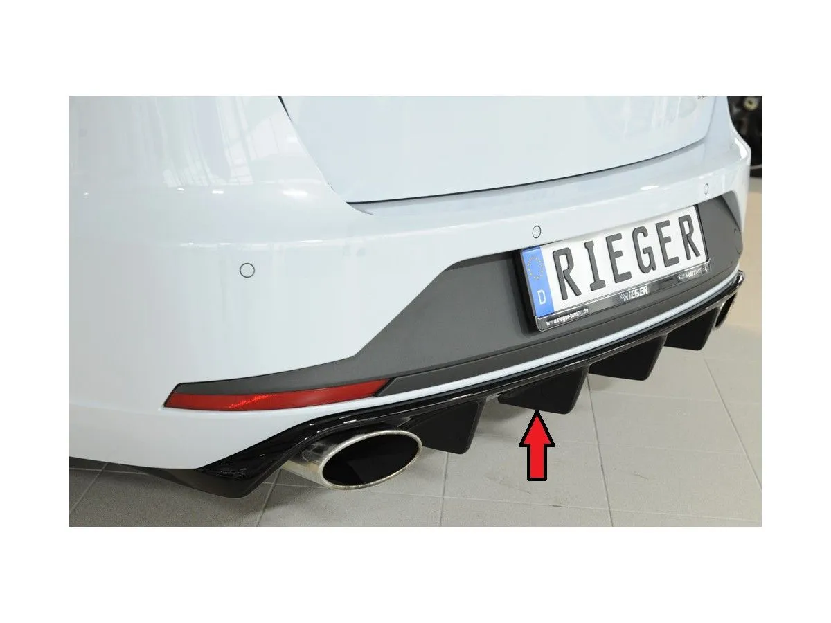 Ajout de pare-chocs arrière Rieger Tuning pour AUDI A4 (8E) B6