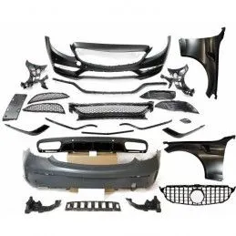 Kit De Carrosserie Mercedes W205 2014-2018 Coupe Look AMG C63, Nouveaux produits eurolineas