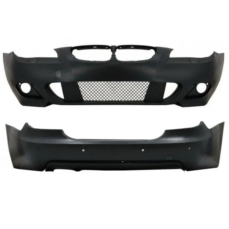 Performance Bumper diffuser addon with ribs / fins For BMW E39 M Sport