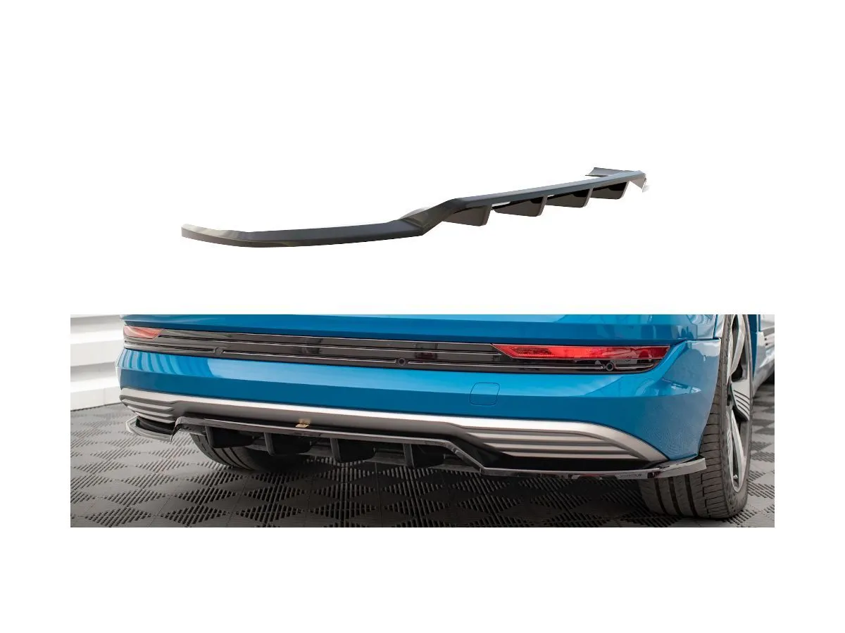 Central Rear Splitter (with vertical bars) Audi A4 Competition B9