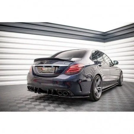 Side Skirts Diffusers Mercedes-Benz C43 / C AMG-Line Sedan W205 Facelift   Our Offer \ Mercedes \ C Klasa \ W205 Facelift [2018-2021] \ 43 AMG \ Sedan  Our Offer \ Mercedes \