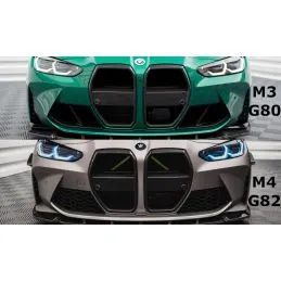 Maxton Carbon Fiber Front Grill BMW M4 G82 / M3 G80 Without ACC Sensor, MAXTON DESIGN