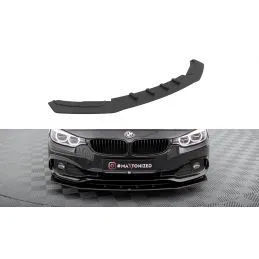 Maxton Street Pro Front Splitter BMW 4 Gran Coupe F36 Black-Red, MAXTON DESIGN