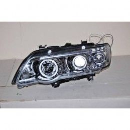 Set De Phares Avant Angel Eyes BMW X5 2001 Chromé, Nouveaux produits eurolineas