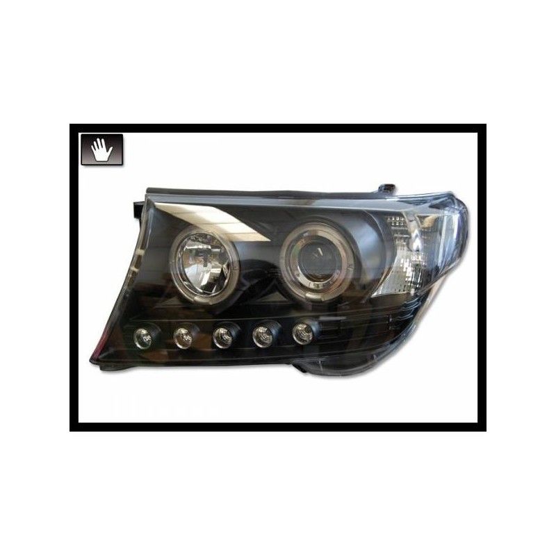 Phare Avant Lumière De Jour Toyota Land Cruiser F J200 08 Noir H1-H1, Nouveaux produits eurolineas