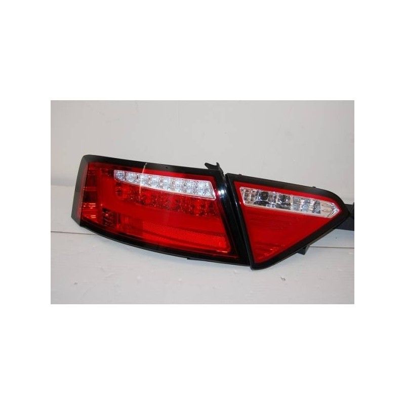 Feux Arrières Audi A5 2-4P 07-09 Led Red Cardna Clignotant Led, Nouveaux produits eurolineas