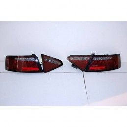 Feux Arrières Audi A5 2-4P 07-09 Led Red/Smoked Cardna Clignotant Led, Nouveaux produits eurolineas