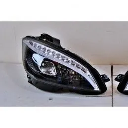 Phare Avant Lumière De Jour Mercedes W204 '07-'10 Noir Led clignotante., Nouveaux produits eurolineas