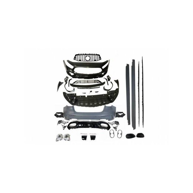 Kit De Carrosserie Mercedes W177 look A45 S Grill GT Black, Nouveaux produits eurolineas