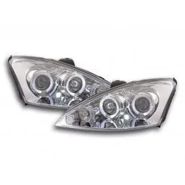 Phare avant Ford Focus 98-01 chrome, Focus I 98-05