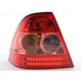 Kit feux arrières LED Toyota Corolla Notchback type E12 02-04 rouge, Corolla