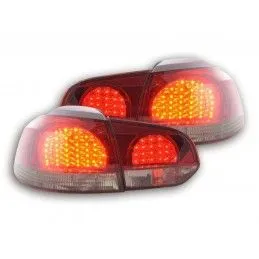 Kit feux arrières LED VW Golf 6 type 1K 08- noir / rouge, golf 6