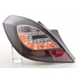 Kit feux arrières LED Opel Corsa D 3 portes 06-10 noir, Corsa D