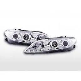 Phare Daylight LED DRL look Mazda 6 Limo 02-07 chrome, mazda 6