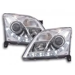 Phares Daylight LED Feux de jour LED Opel Vectra C 2002-2005 chrome, Vectra C