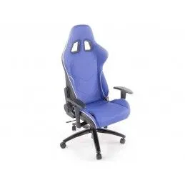 Chaise de bureau pivotante FK Sports Seat Chaise de direction bleu Montréal Chaise de bureau pivotante, Sièges de bureau