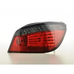 Kit feux arrières LED BMW Série 5 E60 berline 08-09 rouge / noir, Eclairage Bmw