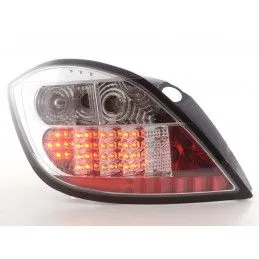 Kit feux arrières LED Opel Astra H 5 portes 04- chrome, Opel