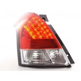 Kit feux arrières LED Suzuki Swift type MZ 05- clair / rouge, Suzuki