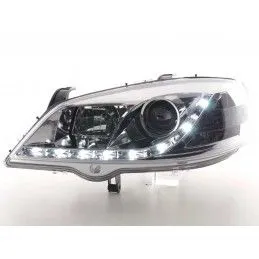 Phare Daylight LED feux de jour Opel Astra G 98-03 chrome, Opel