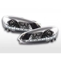 Phare Daylight LED feux de jour VW Golf 6 type 1K 08- chrome, Volkswagen