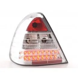 Kit feux arrière LED Mercedes Classe C type W202 96-00 chrome, Mercedes