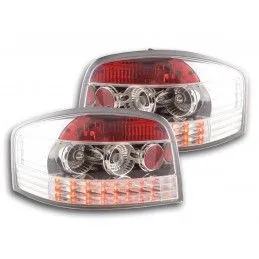 Kit feux arrières LED Audi A3 type 8P 03-05 chrome, Audi