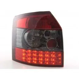 Kit feux arrières à LED Audi A4 Avant type 8E 01-04 noir / rouge, Audi