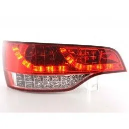 Kit feux arrières à LED Audi Q7 type 4L 06- clair / rouge, Audi