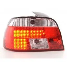 Kit feux arrière à LED BMW Série 5 berline type E39 95-00 clair / rouge, Bmw