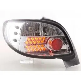 Kit feux arrières LED Peugeot 206 CC Cabrio 98-05 chrome, Peugeot