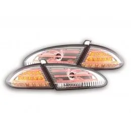 Kit feux arrières LED Seat Leon type 1P 05-09 chrome, Seat