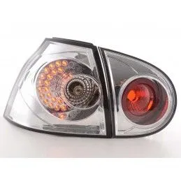 Kit feux arrières LED VW Golf 5 type 1K 2003-2008 chrome, Volkswagen