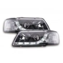 Phare Daylight LED Feux de jour LED Audi A3 type 8L 96-00 noir, Audi