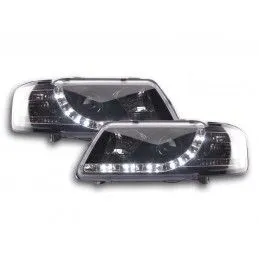 Phare Daylight LED DRL look Audi A3 type 8L 96-00 noir, Audi