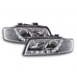 Phare Daylight LED Feux Diurnes Audi A4 Type 8E 01-04 Chrome, Audi