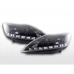 Phare Daylight à LED DRL look Ford Focus 3/5 portes. 08- noir, Ford