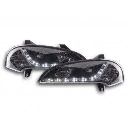 Phare Daylight LED DRL look Opel Tigra 95-03 noir, Opel