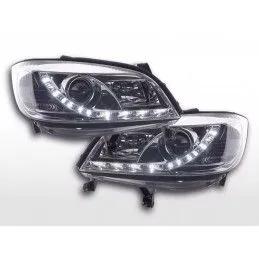 Phare Daylight LED DRL look Opel Zafira A 99-04 chrome, Opel