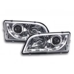 Phare Daylight LED DRL look Volvo S40 / V40 type V 96-04 chrome, Nouveaux produits fk